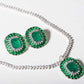 PENDANT RIELA - EMERALD RHODIUM - SALE