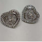 EARRING LORE PETIT RHODIUM Z.CRYSTAL - LUXURY