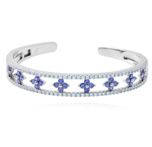 TOOFANIA BRACELET - AMETHYST RHODIUM - SALE