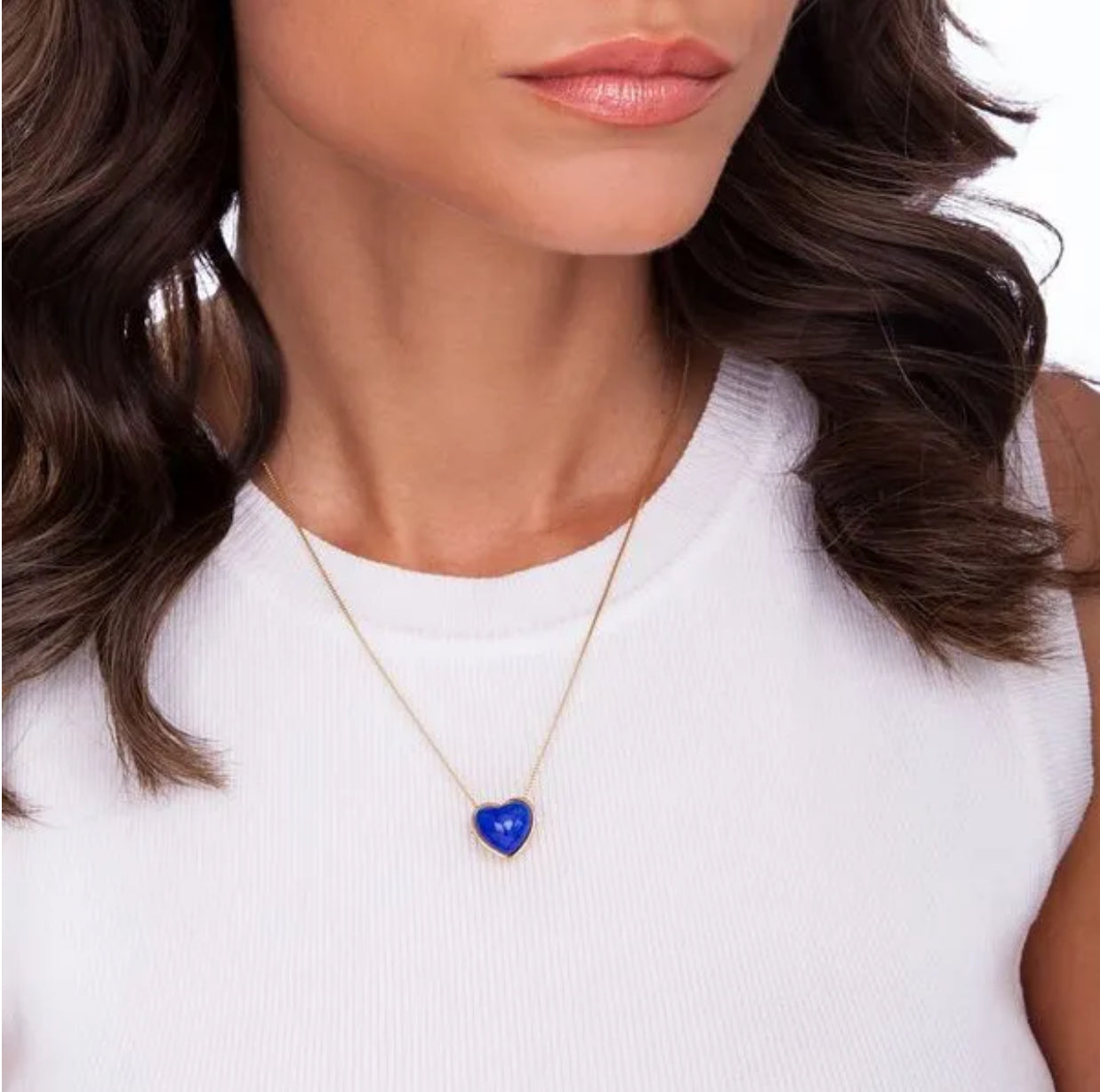 NECKLACE AMORFADA - ICONIC - BLUE QUARTZ SALE