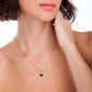 NECKLACE  BALLOON - ÁGATA VERDE LISTRADA - SUMMER SALE