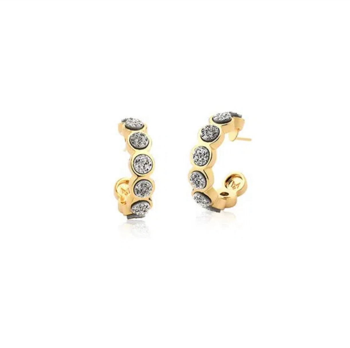 EARRING ALIANCINHA - METALIZED DRUZE - ICONIC DEC