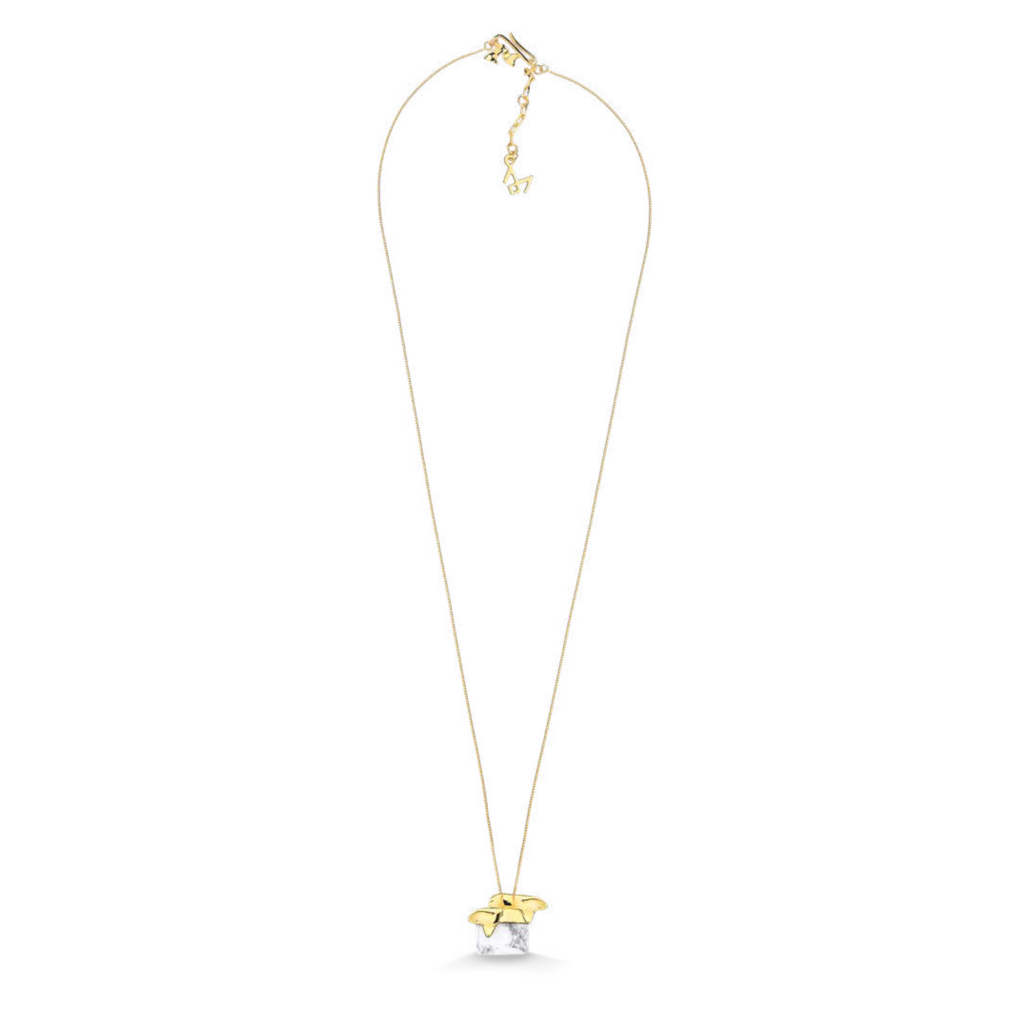 NECKLACE  SURPRESA - WHITE HAULITE - SALE