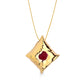 NECKLACE - NO CONFORTO DO SEU AMOR - RED FELDSPAR SALE