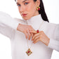 NECKLACE - NO CONFORTO DO SEU AMOR - RED FELDSPAR SALE