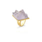 FUTURO BOLD RING - AMETHYST - ICONIC