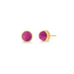 BOL FACETED EARRING - PINK HOWLITE ICONIC FLASH SALE