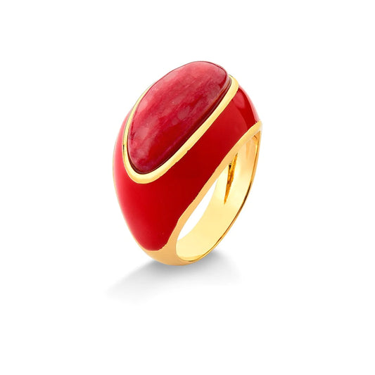 Candy ring red