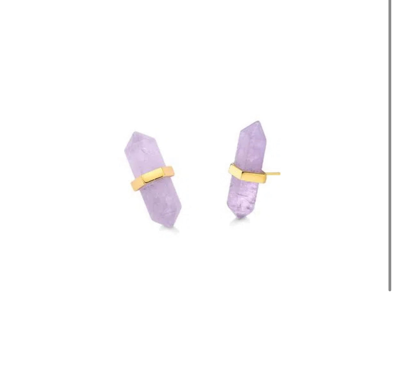 PETIT PIERRE EARRING - AMETHYST - ICONIC