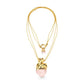 VITAL NECKLACE - PINK QUARTZ - ICONIC DESEJO