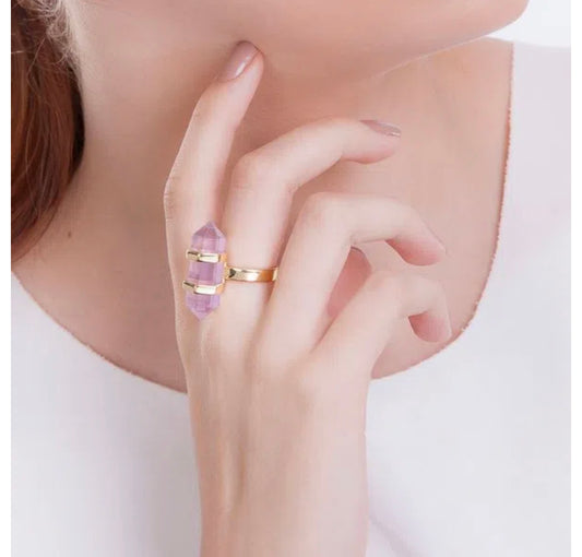 PIERRE RING - AMETHYST - ICONIC