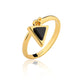 SAN JOSE RING - BLACK OBSIDIAN - ICONIC