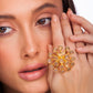 FLOR CAPIM DOURADO RING-  SALE