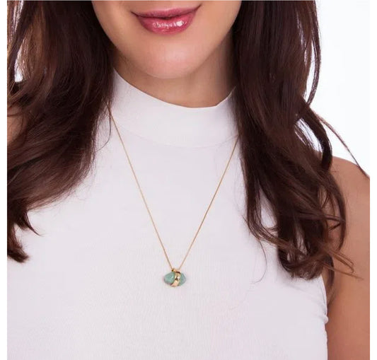 HEALTH NECKLACE - GREEN QUARTZ SALE